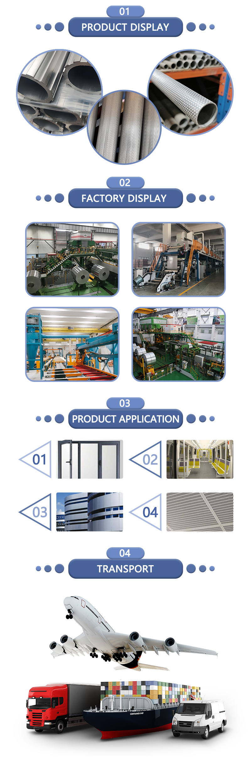 Hard Embossed Aluminum Alloy Tube