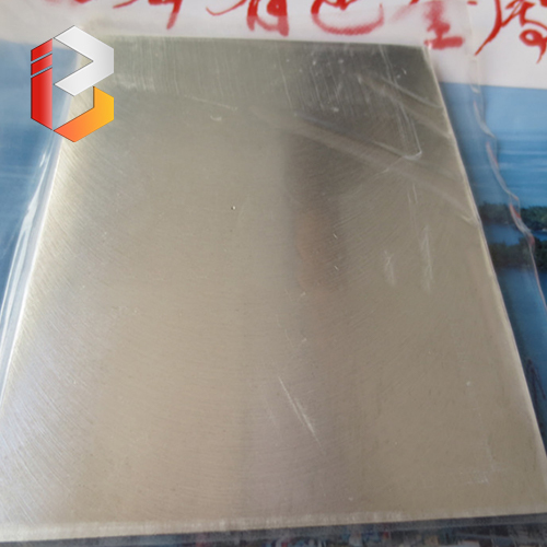 Tungsten-rhenium plate
