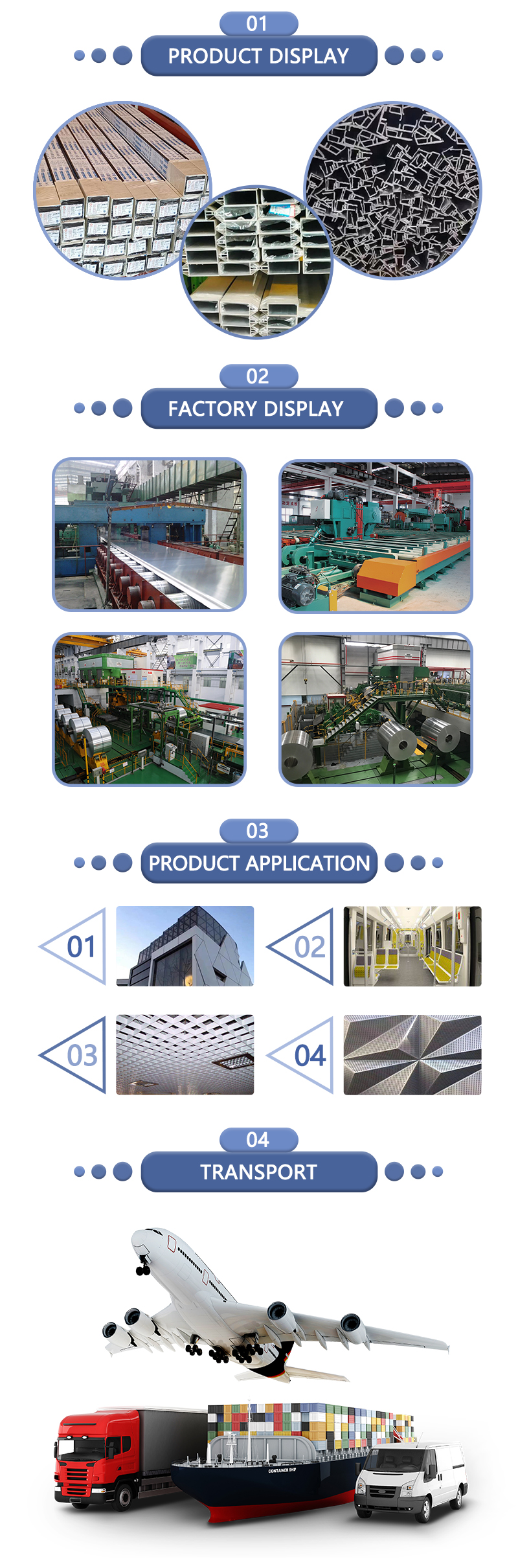 Aluminum Profiles for Civil Use