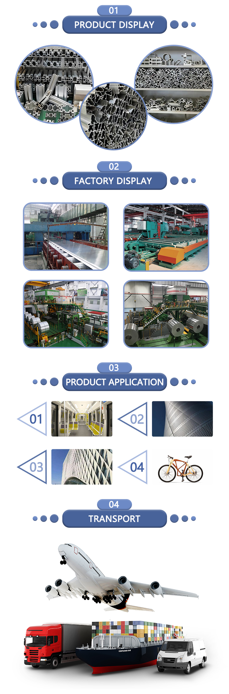 Extrusion Aluminum Profiles
