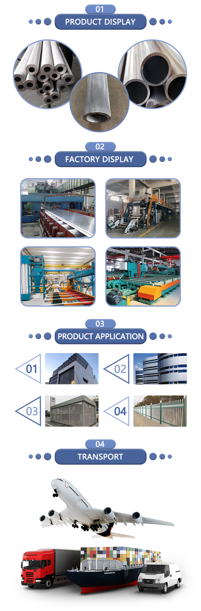 Pure Embossed Aluminium Tube