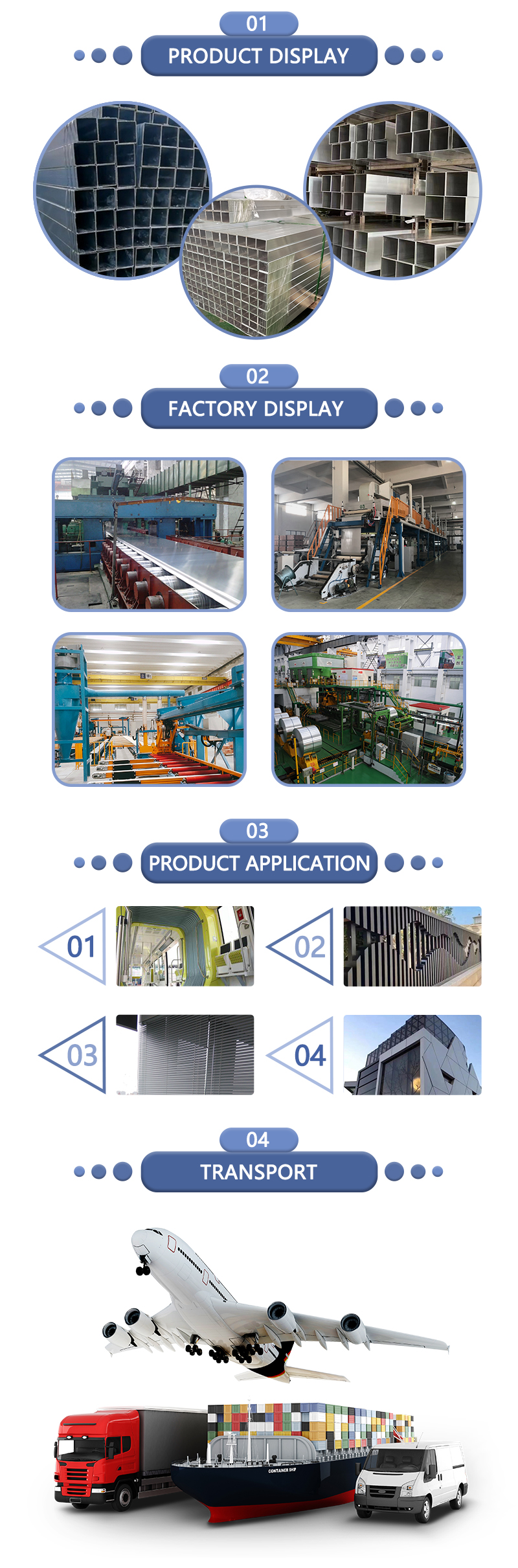 Anti-rust Aluminum Alloy Square Tube