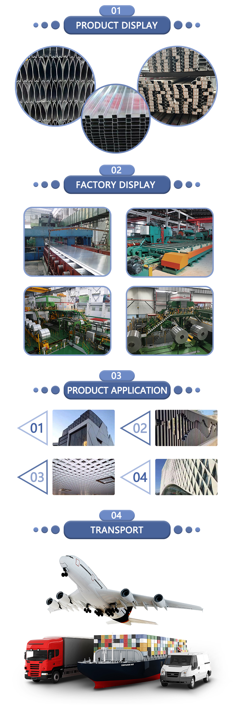 Aluminum Profiles for Curtain Wall