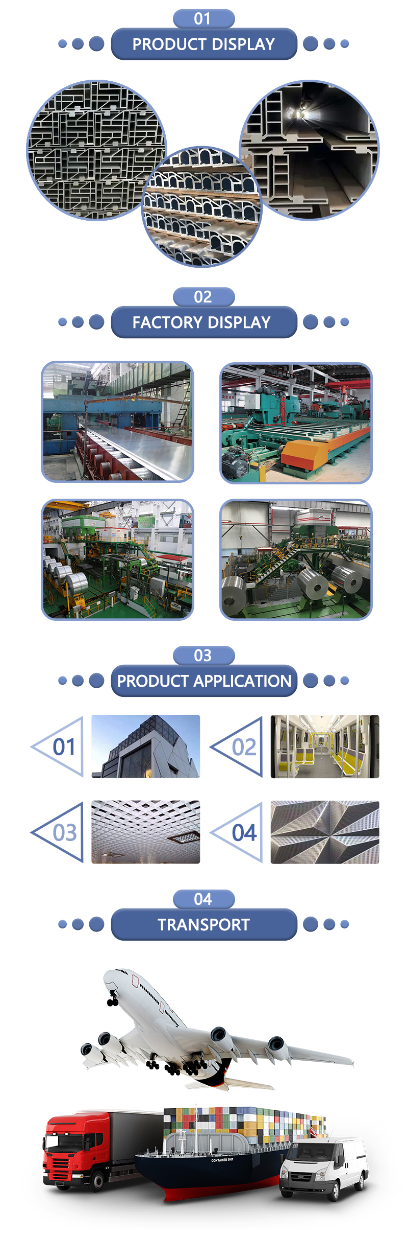 Aluminum Profiles for Industry Use