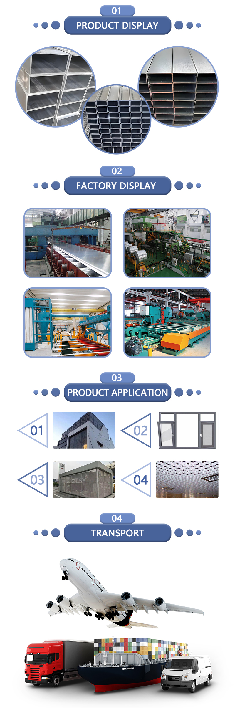 Pure Aluminum Rectangle Tube