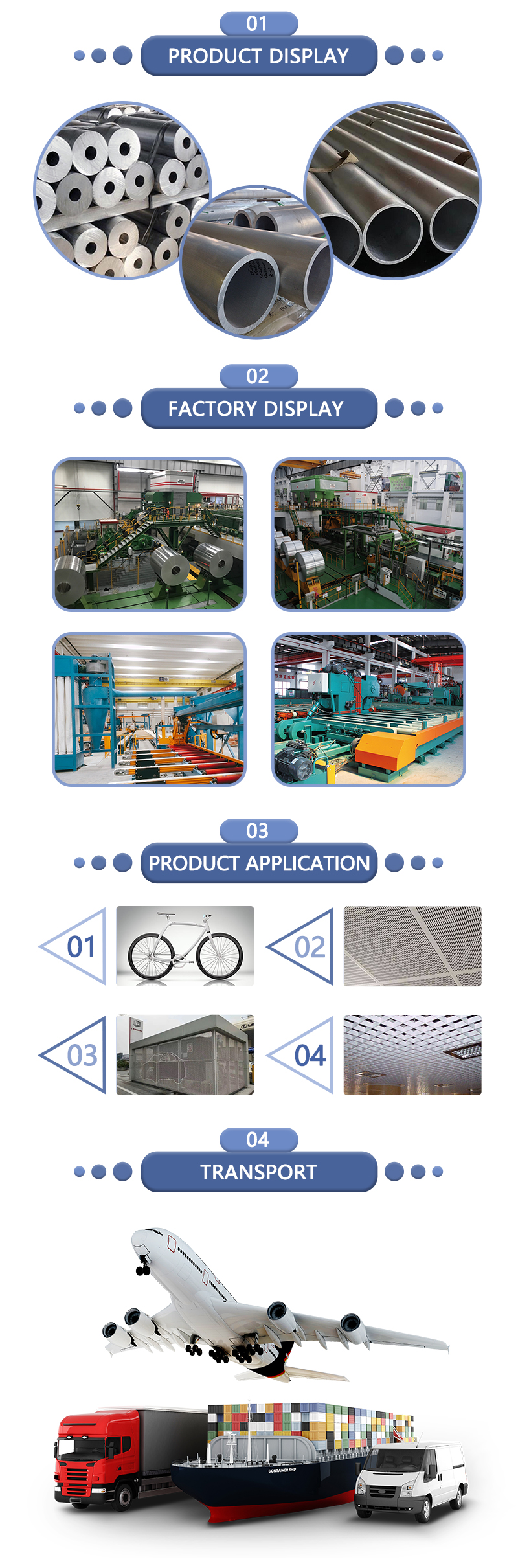 Pure Aluminum Round Tube