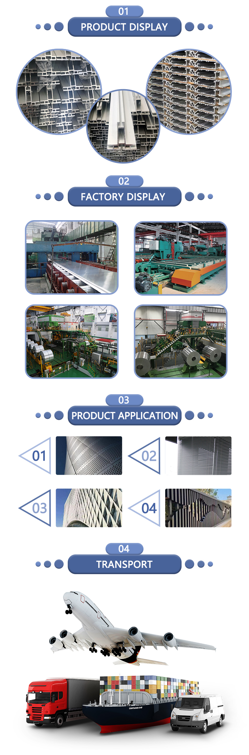 Aluminum Profiles for Decoration 
