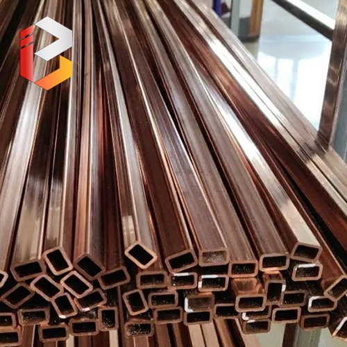 Copper Rectangle Tube