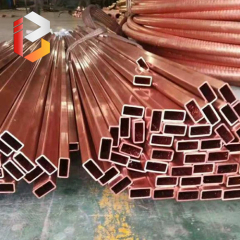 Copper Rectangle Tube