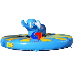 Pull riding elephant