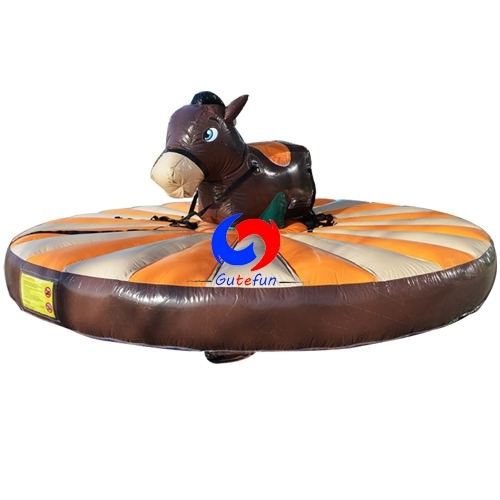 Pull riding donkey