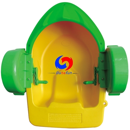 Pool with paddle boat