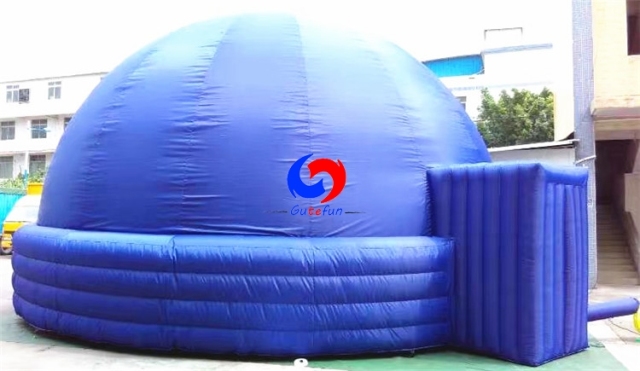 Inflatable planetarium dome tent