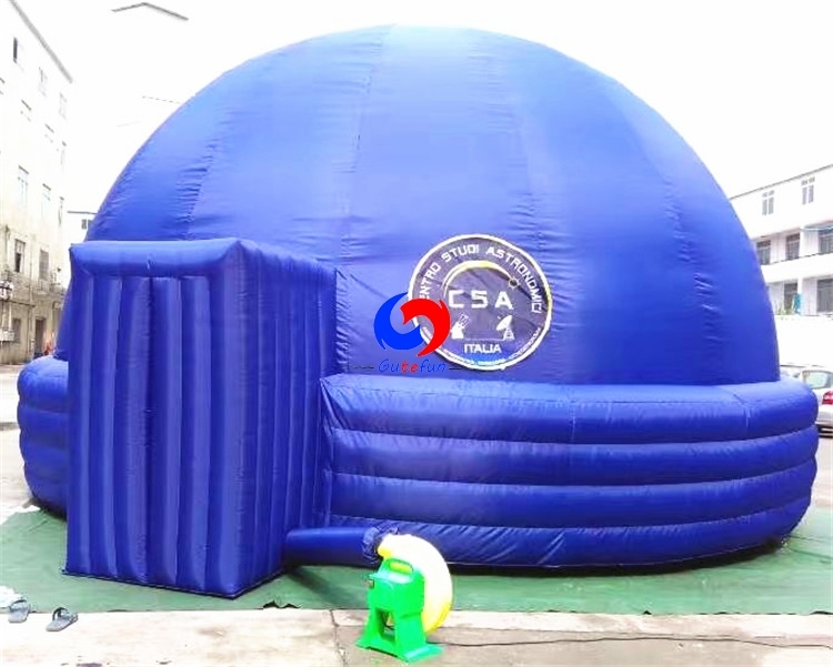Inflatable planetarium dome tent