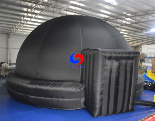 Inflatable planetarium dome tent