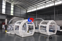 hotel inflatable bubble tent, bubble hotel