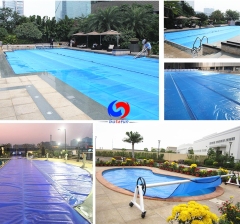 Pool bubble cover
