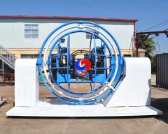 Deluxe human gyroscope ride