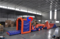 commercial kids adult small inflatable floating water park for sea water swimming pool