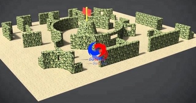 inflatable paintball barrier, camouflage pvc inflatable barriers sports arena