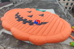 15mx 9m portable small pumpkin inflatable jumping bounce pad for adults kids