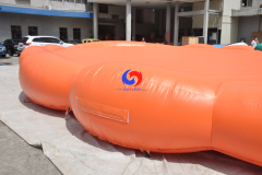 20m x 12m huge inflatable pumpkin kids adult jumping bounce pad without jackolatern face