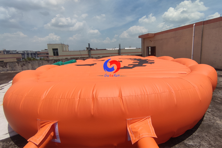 15mx 9m portable small pumpkin inflatable jumping bounce pad for adults kids