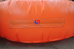 Giant pumpkin bounce pad