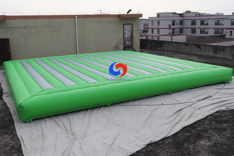 customer made large safety kids jump mat, PVC soft air inflatable bounce pad mattress pillow for sale