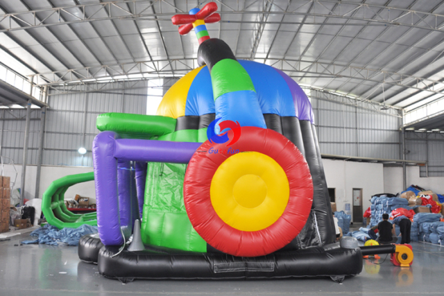 6m*4.8m*5.5m amazing commercial music party jumping bouncer DJ inflatable bounce for sale