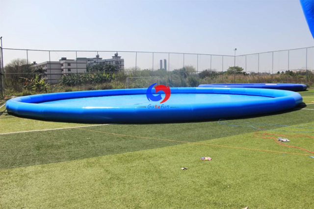 25m Dia.*0.9m deep round PVC inflatable adult swimming pool