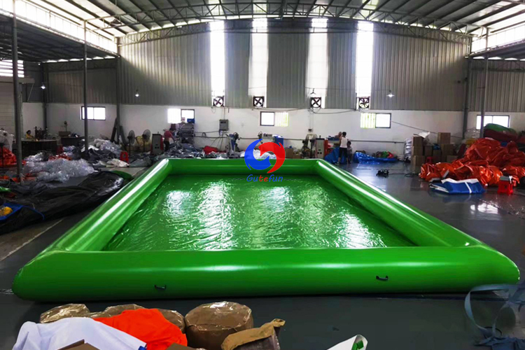 8m*6m large square inflatable swimming pool