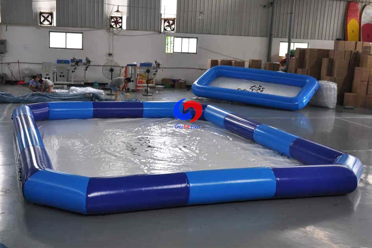 8m*6m large square inflatable swimming pool