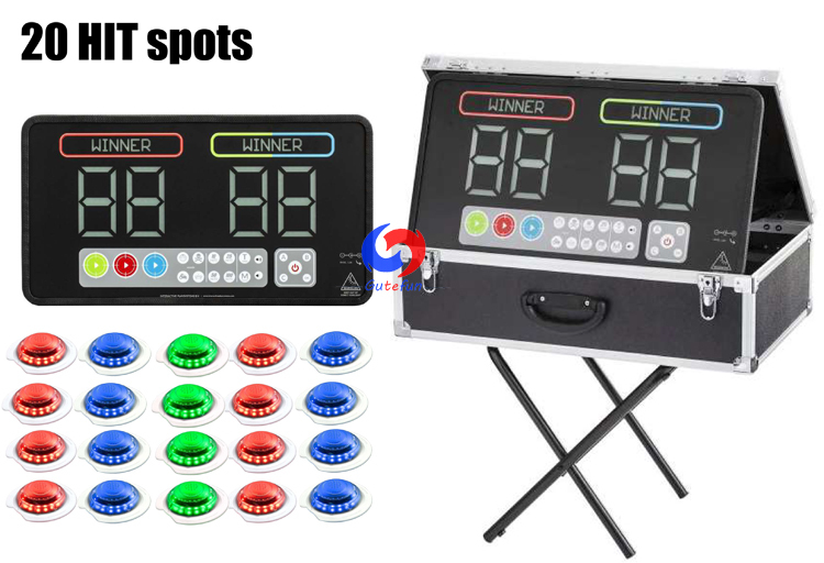 20 spots hit sensitive IPS (Interactive playing system) set HIT edition