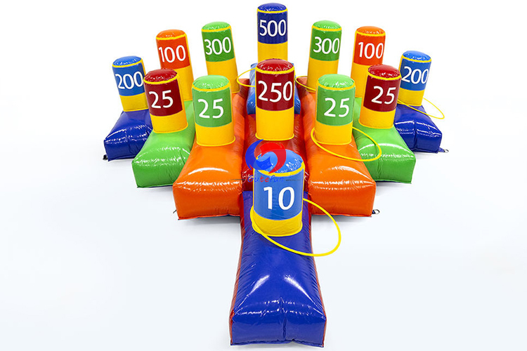 inflatable air ring toss game