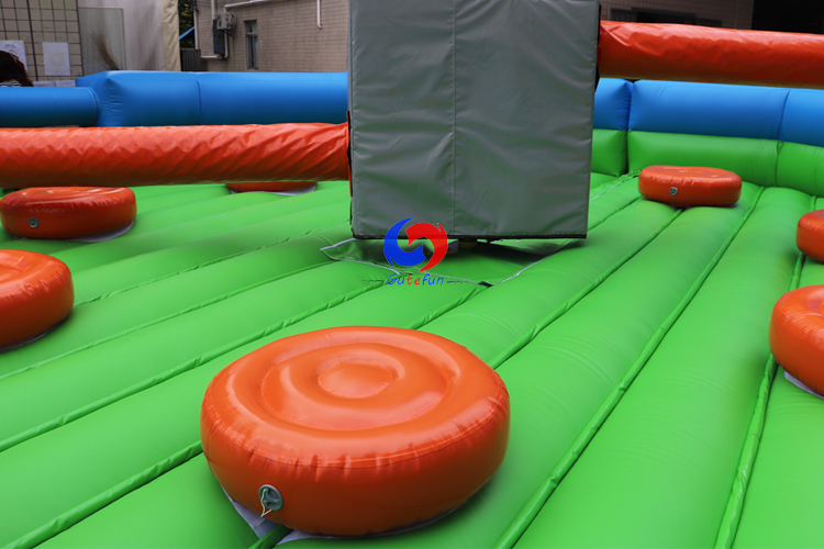 commercial amusement park mechanical ride games 8 man wipeout/meltdown/sweeper