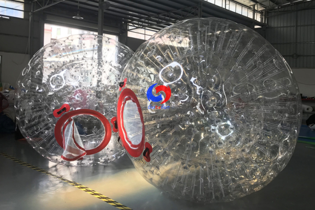 cheap 2.5m PVC small inflatable zorb ball bumper ball for sale
