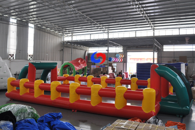 The most favorite team building 5 PK 5 soccer table games inflatable human foosball game for sale