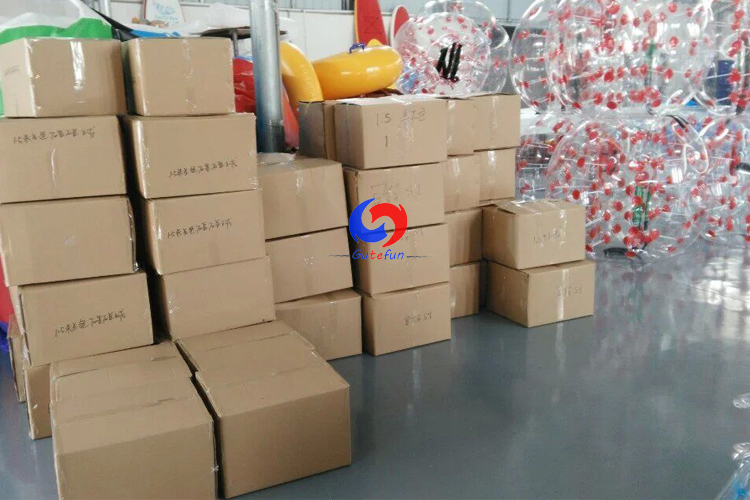 1.5m Dia. 0.8mm TPU inflatable bumper ball