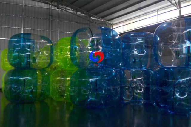 New design large bubble inflatable body bumper ball