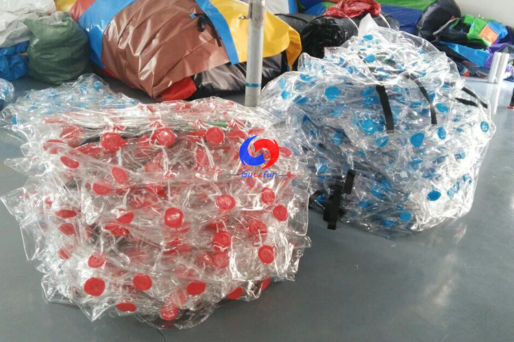 1.5m Dia. 0.8mm TPU inflatable bumper ball