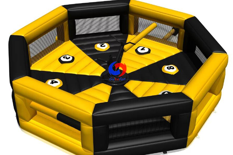 CE Top sale last man standing mechanical meltdown wipeout inflatable sweeper game for sale