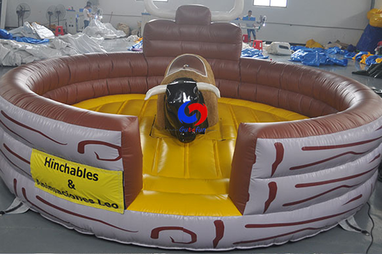 hot sale kids adult inflatable rodeo bull ride machine, mechanical bull riding for sale