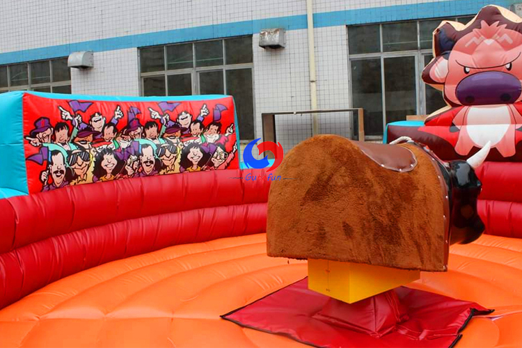custom bull inflatable mechanical bucking rodeo bull for sale