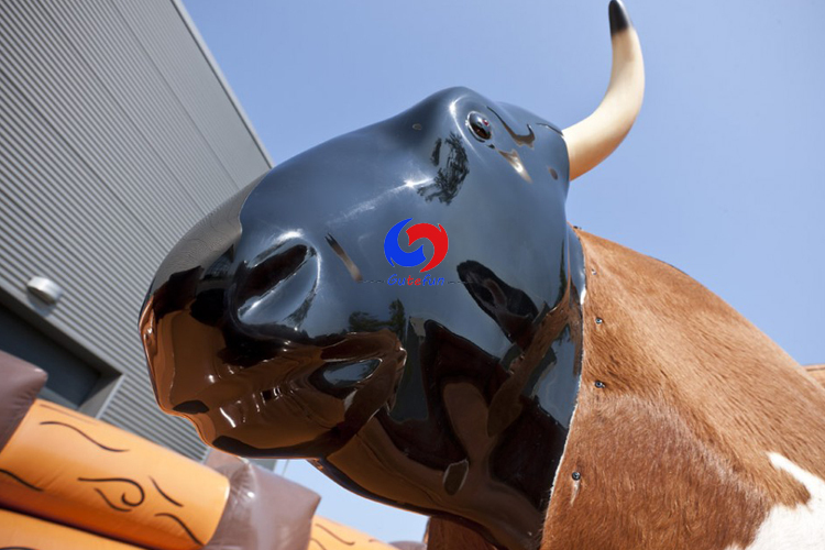 Mechanical Rodeo Bull Riding Western bull inflatable