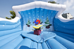 cool winter-themed snowboard Simulator Ride with inflatable crash mat, mechanical rodeo riding snowboard for sale