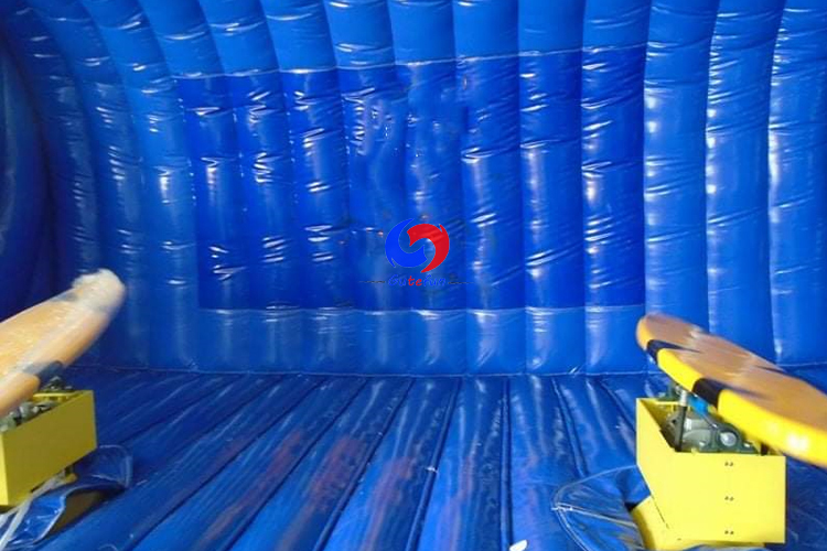 big inflatable wave 2 players double surfboard simulator games, twin surfboard ride machine for sale