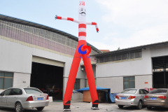 two legs 27ft 8m H Giant Clown inflatable air dancer, inflatable sky dancer for sale