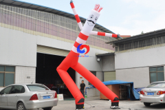 two legs 27ft 8m H Giant Clown inflatable air dancer, inflatable sky dancer for sale