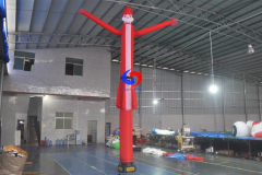 20ft santa claus air dancer, sky dancer inflatable air man dance man